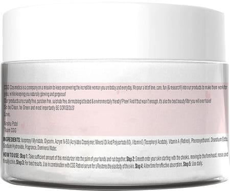 Cgg Cosmetics Retinol 2.5% Moisturizer - Youth Potion Active Retinol Aloe Vera&Shea Butter