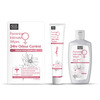 Sheneed Feminine Intimate24 Odor Control Combo: Wipes 10N | Wash 100Ml | & Cream 30Gm