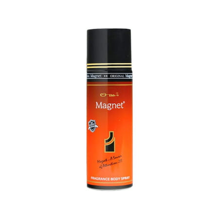 Ossa Magnet Body Spray Lemon | Mandarin | Cardamom | Woody | Patchouli | For Men And Women | 200Ml