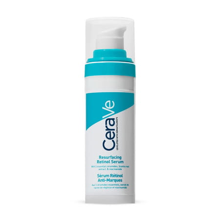 Cerave Resurfacing Retinol Serum, Reduces Acne Marks With Licorice Root Extract & Niacinamide 30ml