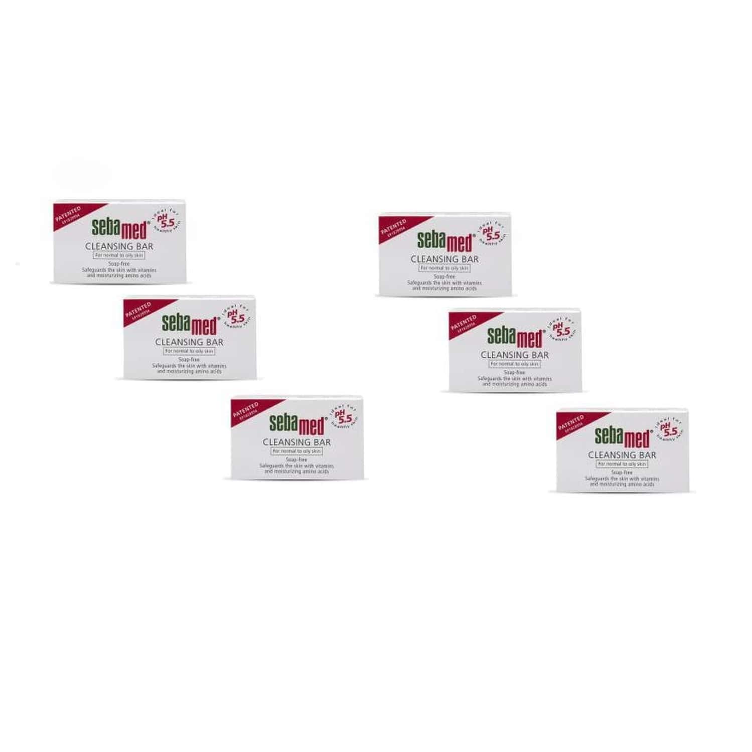 Sebamed Cleansing Bar For Men And Women 6 X 100g