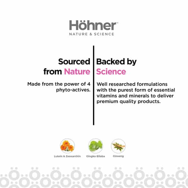 Hohner Multivitamin Women With Essential Vitamins Minerals & Phyto-Actives Once A Day-60 Tablets