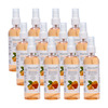 Maxisoft Refreshing Orange Sanitizer Spray | Aloe Vera Neem & Vitamin E (120 Ml Pack Of 8)