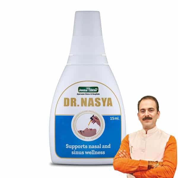 Jeena Sikho Dr. Nasya (Nose) Oil/Drops | Ayurvedic Nasal Drops For Blocked Nose | 15Ml