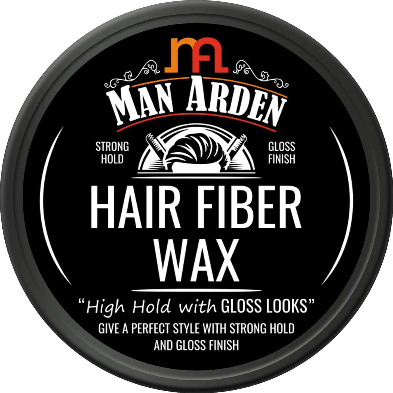 Man Arden Hair Fiber Wax - Strong Hold With Gloss Finish 50 G