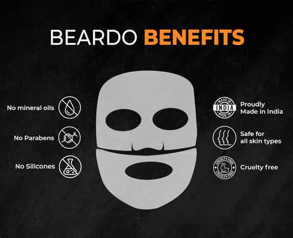 Beardo Vitamin C Brightening Sheet Masks For Instant Glow - Pack Of 3