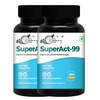 Super Act Wellness Capsule For Men | Heighten Energy | Power & Immunity 100% Ayurvedic (60 Capsules)