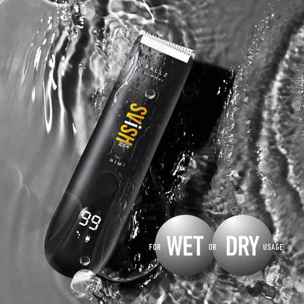 Svish On-The-Go | Ballz Trimmer For Men Kit For Groin & Pubic Hair Area