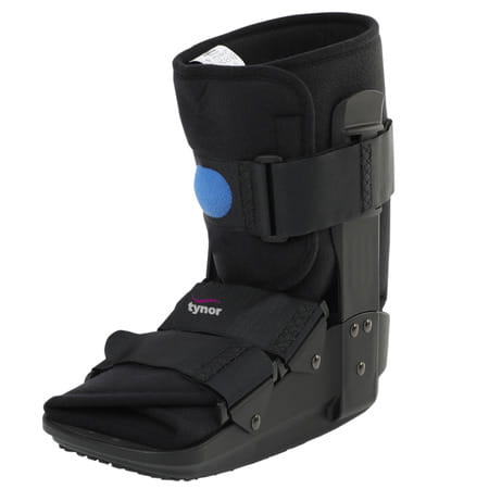 Tynor Walker Boot Air- Short Black Medium 1 Unit