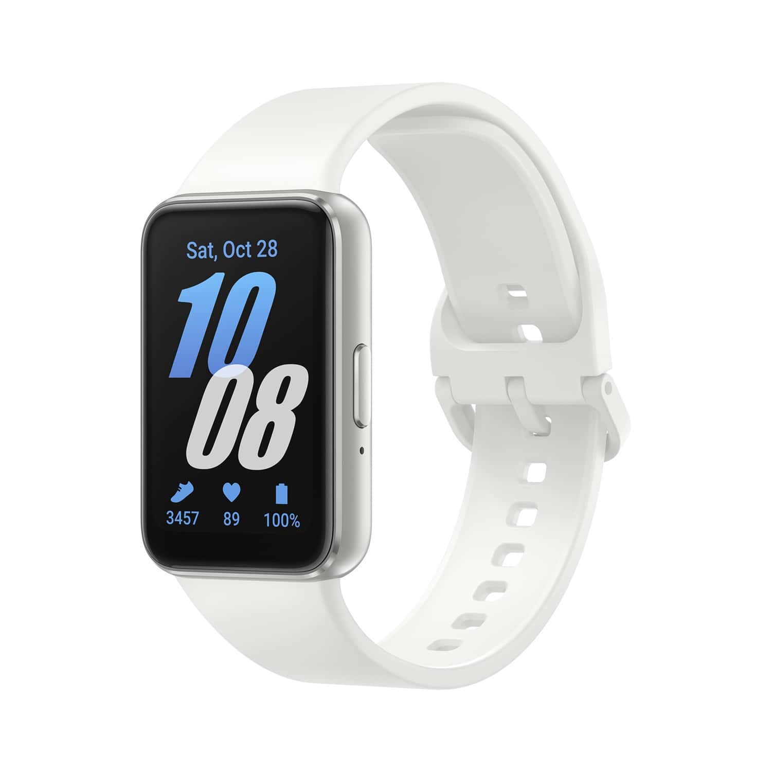 Samsung Galaxy Fit3 40mm Amoled Smart Watch 1.6 Silver (Sm-R390nzsainu) - Unit