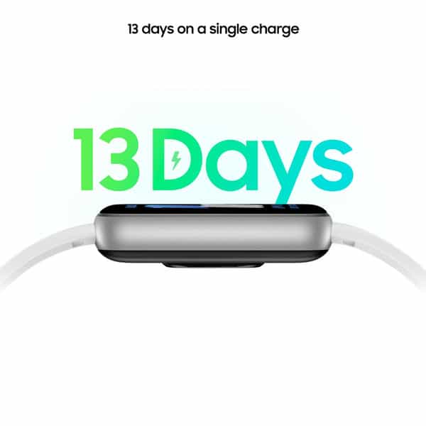 Samsung Galaxy Fit3 40Mm Amoled Smart Watch 1.6 Silver (Sm-R390nzsainu) - Unit