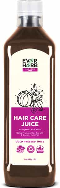 Everherb (By Pharmeasy) Haircare Juice With Natural Herbs - 1 Litre Bottle