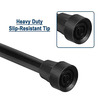 Besafe Forever Walking Stick For Patients | Unisex | Foldable | Aluminum | Black