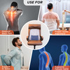 Vissco Smart Orthopaedic Back Rest | For Podture Correction & Relief From Back Pain (Grey)