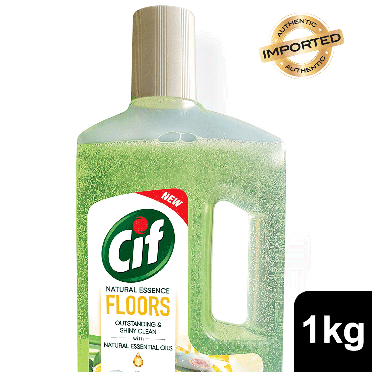 Buy CIF NATURAL ESSENCE FLOOR CLEANER FOR TOUGH STAINS YUZU LEMON