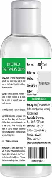 Bajaj Nomarks Hand Sanitizer - 200Ml