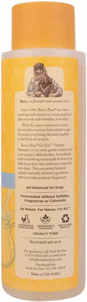 Burt's Bees Tearless Shampoo For Puppies | 473 Ml