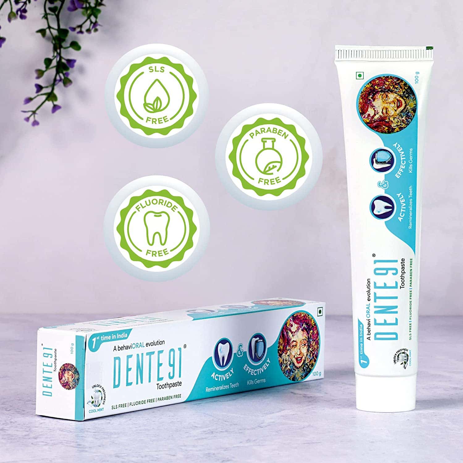 Buy DENTE 91 COOL MINT TOOTHPASTE 100 G Online & Get Upto 60 OFF at