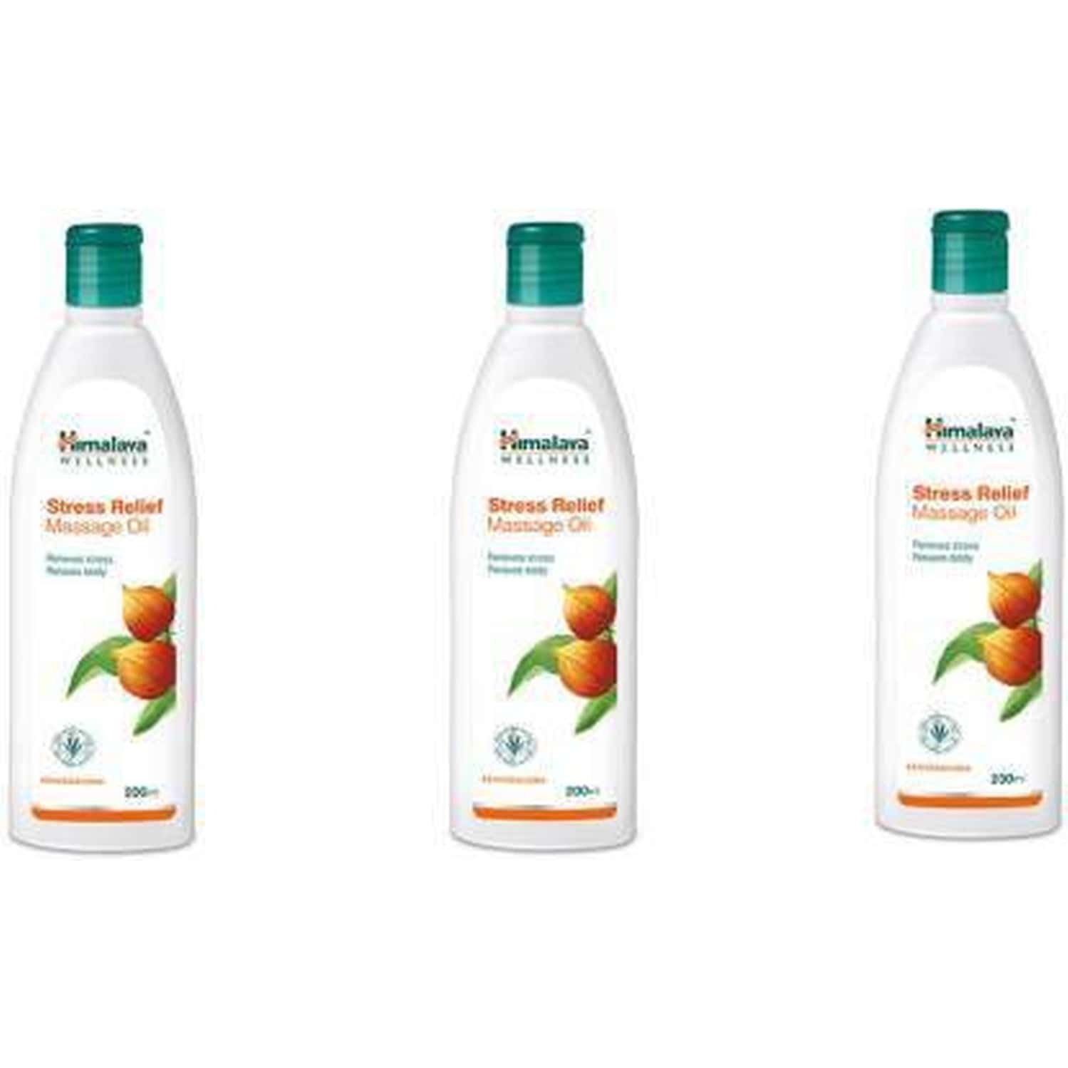 Himalaya Stress Relief Massage Oil | 200 Ml | Pack Of 3