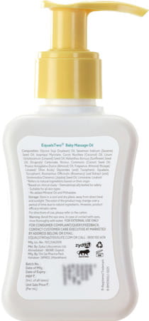 Equalstwo Baby Massage Oil Bottle Of 100ml
