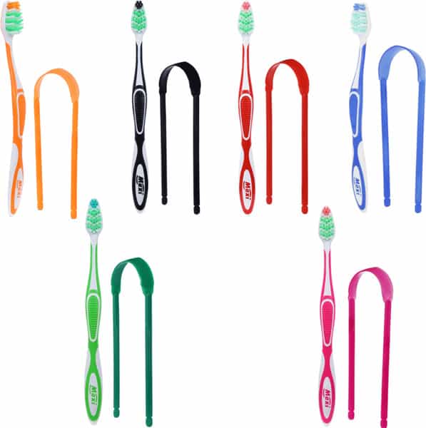 Maxi Expert Toothbrush & Tongue Cleaner-Oral Hygiene Kit (Buy 1 Get 1 Free)