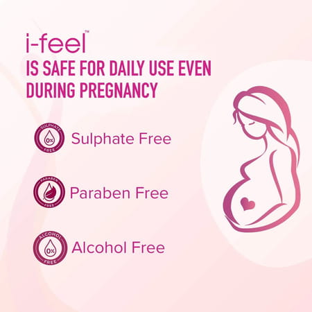 I-Feel Gentle Intimate Wash | Maintains Ph | Reduces Dryness | Itchiness | Rashes 100ml (Pack Of 2)