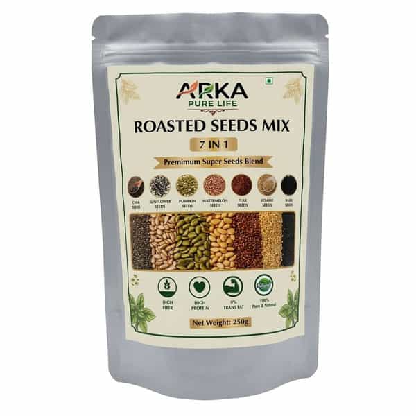 Arka Pure Life Premium 7 In 1 Roasted Super Seeds Mix - 250G