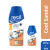 Nycil Cool Sandal Prickly Heat Talcum Powder 150G With (Free Cool Sandal 60G) 210 Gm