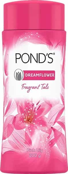 Pond's Dreamflower Fragrant Talcum Powder Pink Lily- 200 G