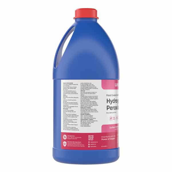 Wesol Food Grade Hydrogen Peroxide 7% Surface Cleaner 1 Ltr