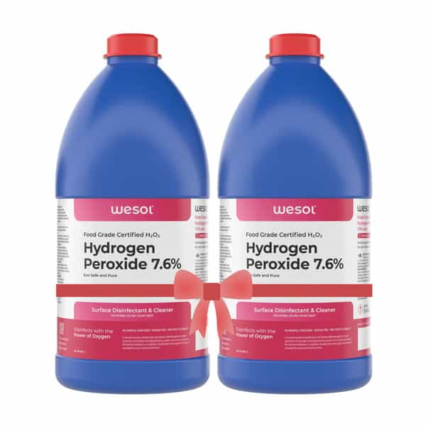 Wesol Food Grade Hydrogen Peroxide 7% Surface Cleaner 1 Ltr