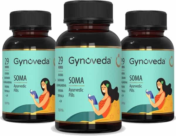 Gynoveda's Soma For White Discharge Itching - 360 Pills For 3 Months