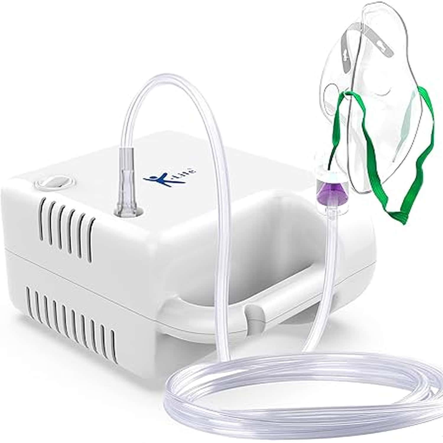 K-life 107 Steam Respiratory Machine Kit For Baby Adults Kids Asthma Patients Nebulizer (white)