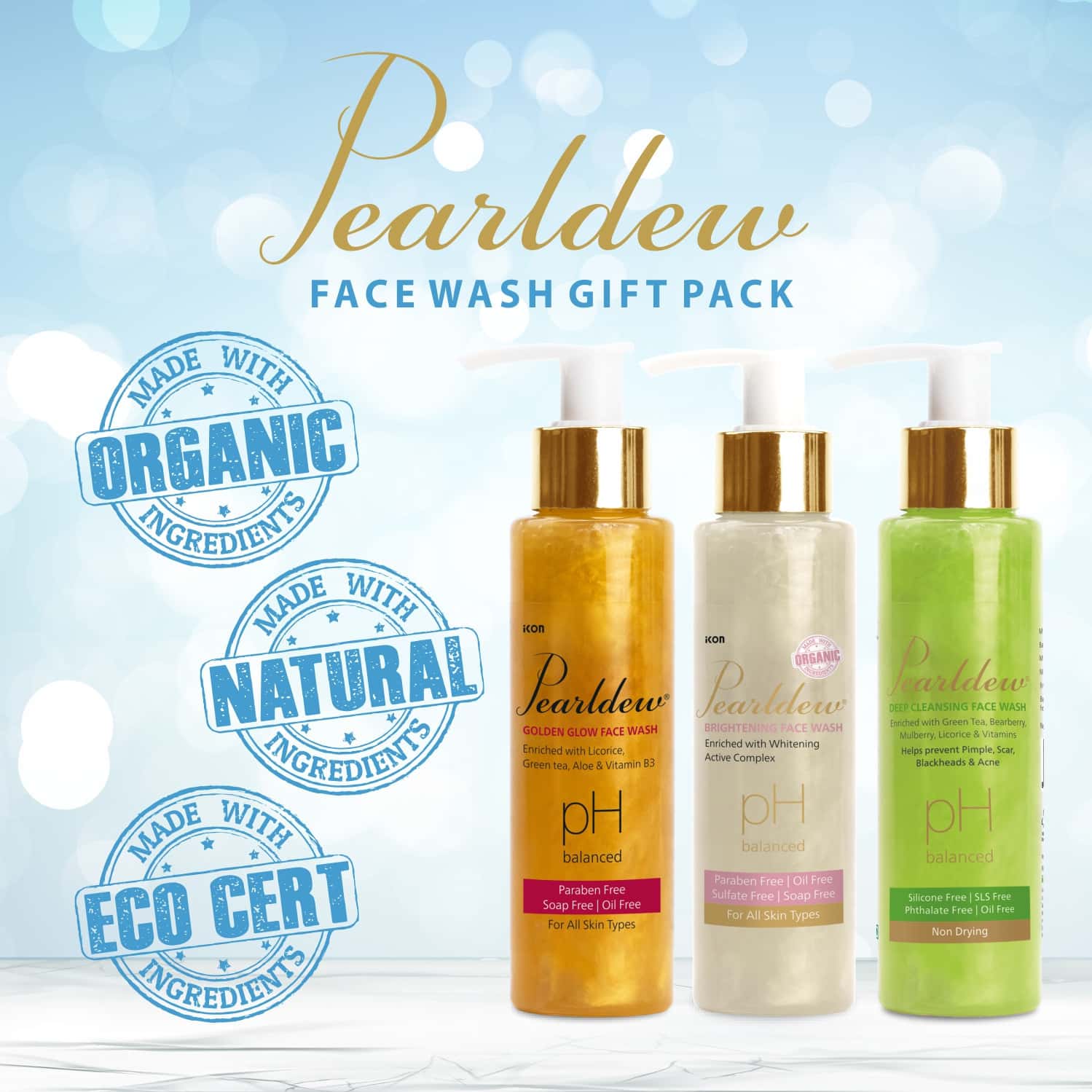 Buy MAXISOFT DEEP CLEANSING COMBO FACE WASH + GOLDEN GLOW FACE WASH