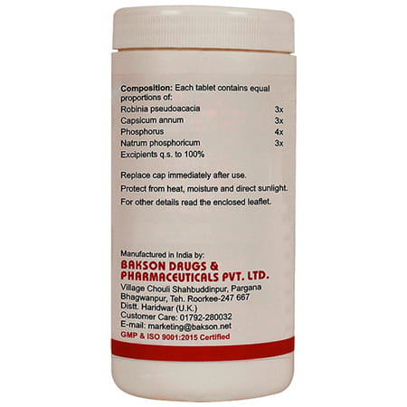 Baksons Gastro Aid Tablet 200 Nos
