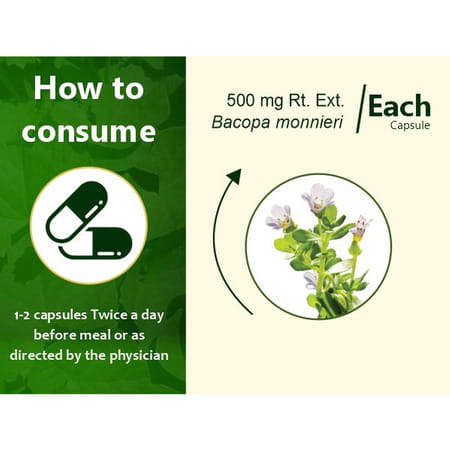 Uma Ayurveda Brahmi Capsule Ayurvedic Capsules 60 Caps