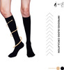 Sorgen Premium Travel Support Socks Flight Socks Black - Small