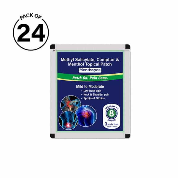 Menthopas Pain Relief Patch - Pack Of 24