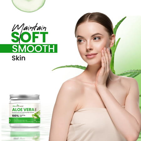 Attar Ayurveda Natural Aloe Vera Gel For Face | Skin & Hair (200 Ml)