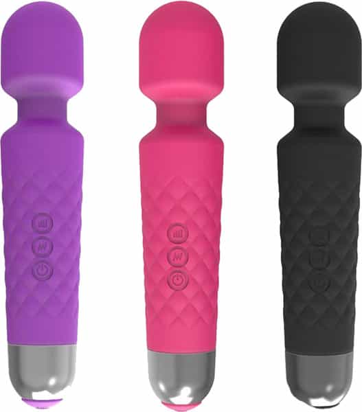 Gizmoswala-Waterproof Magic Wand Multi Speed Cordless Personal Body Massager
