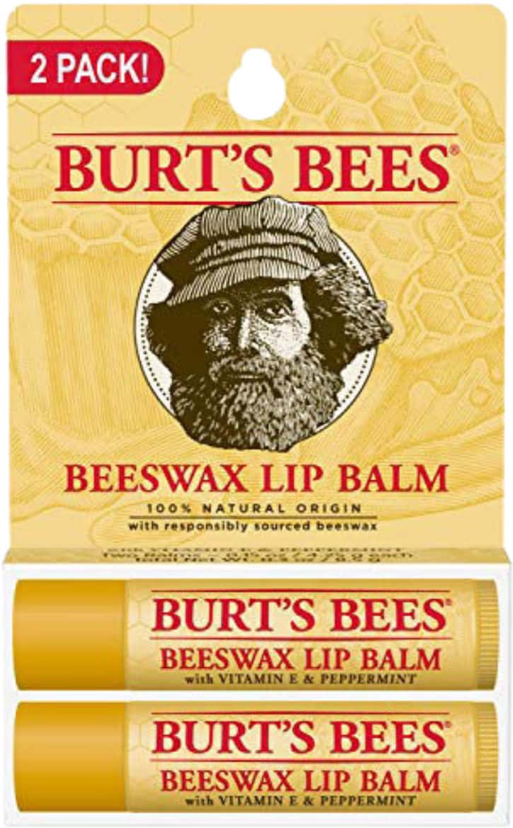 Burt'S Bees Lip Balm | Beeswax | 4.25g | Pack Of 2