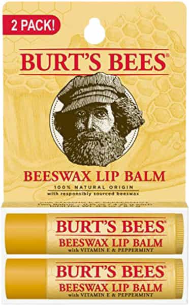 Burt's Bees Lip Balm | Beeswax | 4.25G | Pack Of 2