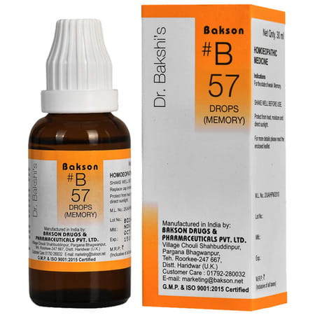 Baksons B57 Memory Drops 30 Ml
