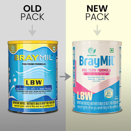 Braymil Lbw Pre-Term Formula For The Preterm Baby 400 G