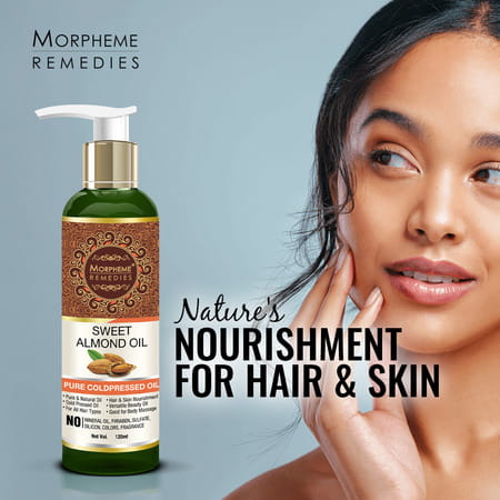 Morpheme Remedies Remedies Sweet Almond Coldpressed Oil 120Ml
