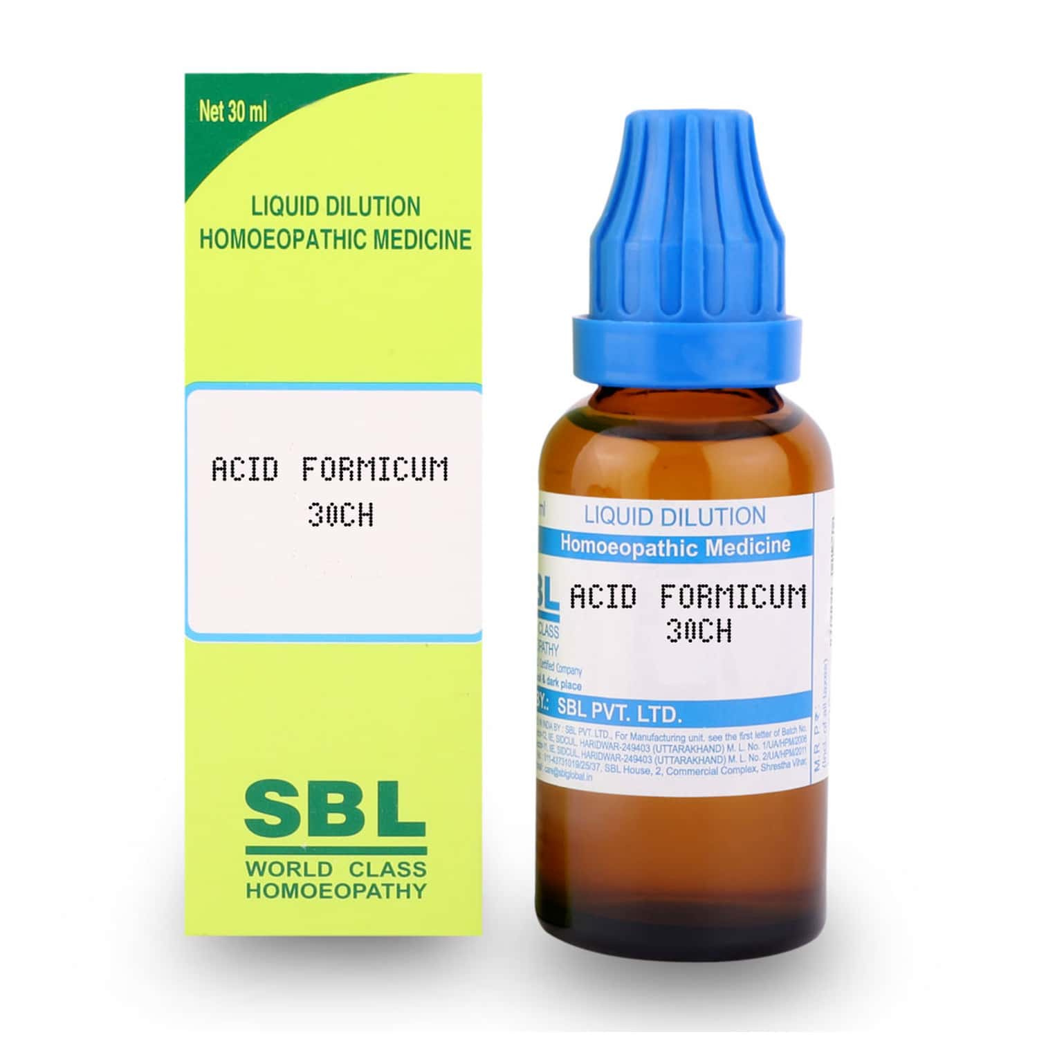 Sbl Acid Formicum Dilution 30 Ch 30 Ml