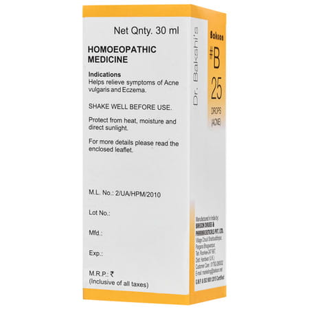 Baksons B25 Acne Drops 30 Ml