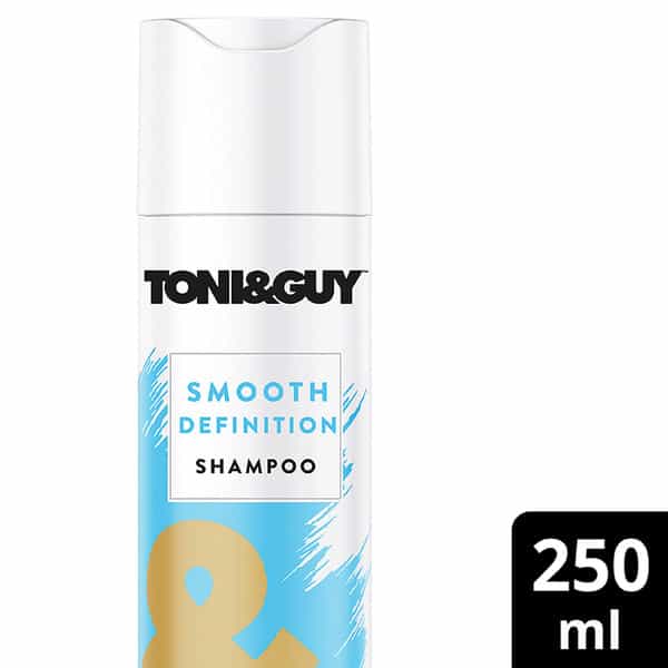 Toni & Guy Smooth Definition Shampoo | Reduces Frizz & Dryness | 250Ml