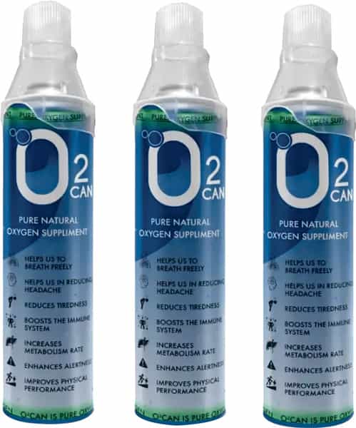 O2 Can Pure Natural Oxygen Suppliment