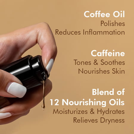 Mcaffeine Coffee Shower Oil (Deep Moisturization For Soft Skin)